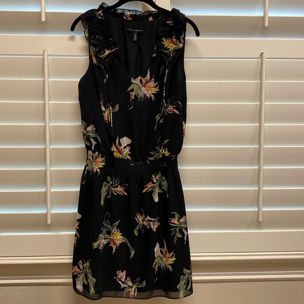 White House Black Market Floral Print Dress